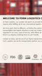 Mobile Screenshot of formlogistics.net